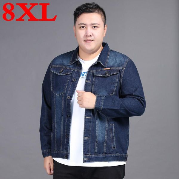 spring new plus size 8xl 7xl 6xl classic denim jacket men brand clothing cotton casual men jean jacket blue solid coat male, Black;brown
spring new plus size 8xl 7xl 6xl classic denim jacket men brand clothing cotton casual men jean jacket blue solid coat male, Black;brown