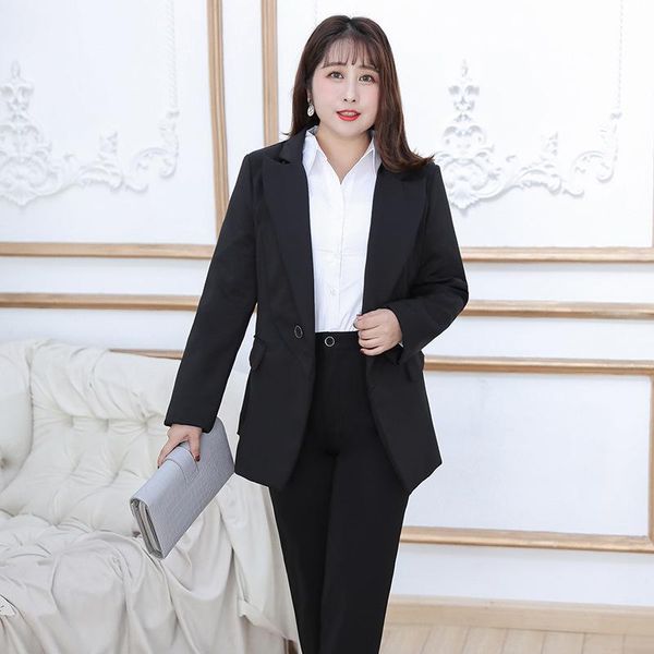 women's two piece pants xl-9xl oversized clothing high-quality stretch suit professional formal jacket loose female work clothes 2-piec, White
women's two piece pants xl-9xl oversized clothing high-quality stretch suit professional formal jacket loose female work clothes 2-piec, White