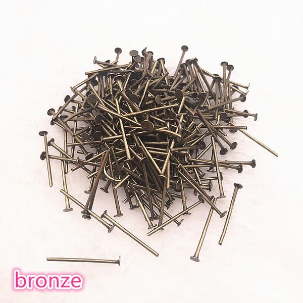 100-300pcs / серия 16/20 / 22 / 30мм head flat pins dia 0.6-0.8mm золото / серебро / бронза голова штыри для изготовления ювелирных изделий
100-300pcs / серия 16/20 / 22 / 30мм head flat pins dia 0.6-0.8mm золото / серебро / бронза голова штыри для изготовления ювелирных изделий
