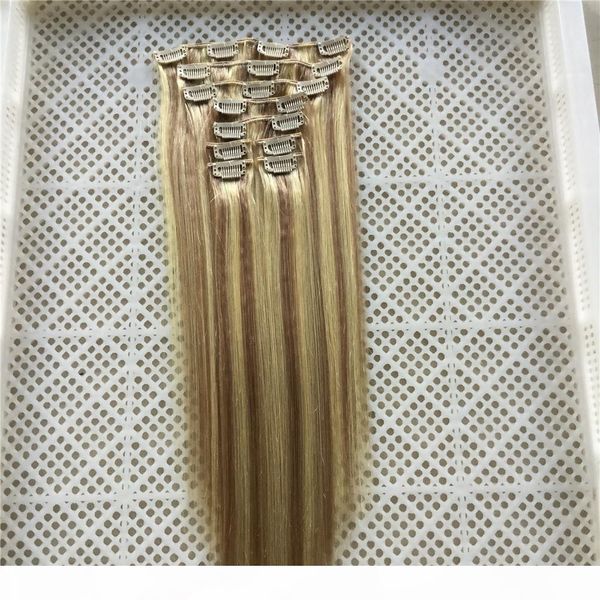 100% brazilian remy human hair clips in on human hair extension 14"-26" pinao color #18 613 9pcs set full head 100g set, Black;brown
100% brazilian remy human hair clips in on human hair extension 14"-26" pinao color #18 613 9pcs set full head 100g set, Black;brown
