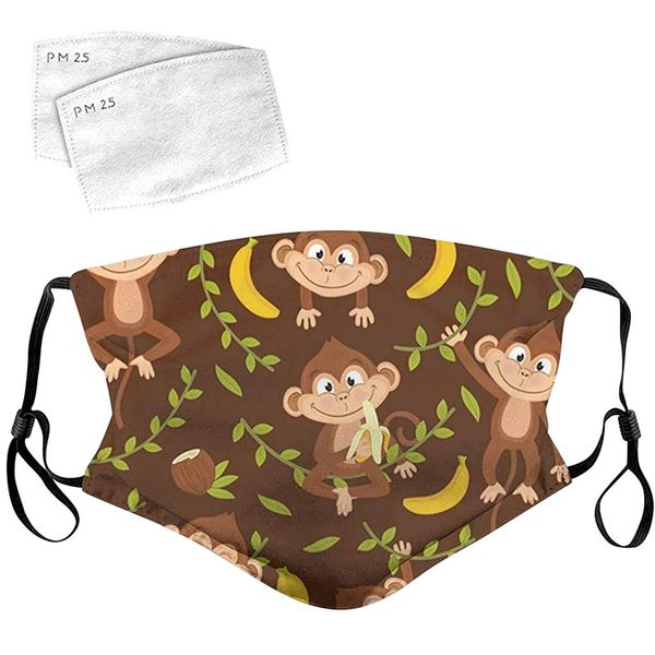 banana 20211pc cotton monkey mask funny masque tissu lavable bandana masken schwarz mascarillas mujer cute 3d print mascara
banana 20211pc cotton monkey mask funny masque tissu lavable bandana masken schwarz mascarillas mujer cute 3d print mascara
