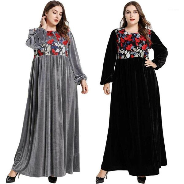 autumn winter abaya velvet long maxi dress muslim women embroidery kaftan pleated robe turkish caftan islamic party gown dubai1, Red
autumn winter abaya velvet long maxi dress muslim women embroidery kaftan pleated robe turkish caftan islamic party gown dubai1, Red