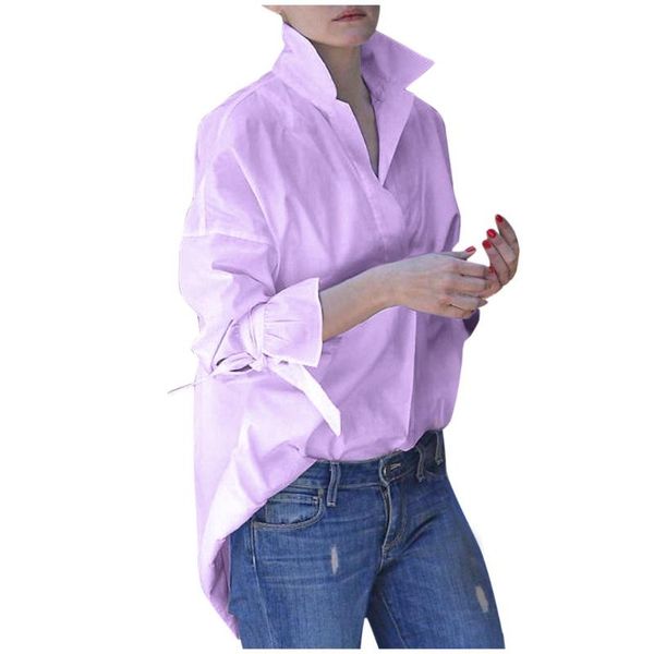 solid fashion women casual shirt blouse long sleeve loose elegant office lady shirt daily stylish simple basic blouse l0218, White
solid fashion women casual shirt blouse long sleeve loose elegant office lady shirt daily stylish simple basic blouse l0218, White