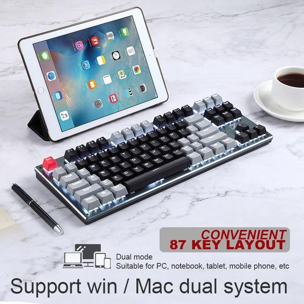 keyboards wireless mechanical gaming keyboard 87 keys green switch bluetooth connection with pd tablets 2021 mobile pc1
keyboards wireless mechanical gaming keyboard 87 keys green switch bluetooth connection with pd tablets 2021 mobile pc1