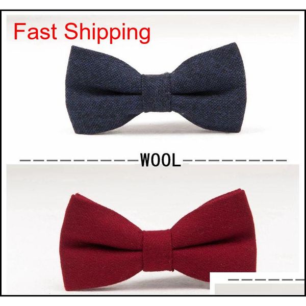 fashion wool bow tie finest men's bowtie butterfly business bowknot party neckwear groom bow ties red blue black white 2 pcs/lot oxlpj, Black;gray
fashion wool bow tie finest men's bowtie butterfly business bowknot party neckwear groom bow ties red blue black white 2 pcs/lot oxlpj, Black;gray