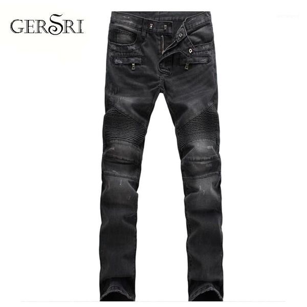 gersri men slim fit biker jeans cotton vintage rock ripped elastic brand motorcycle mens denim pants trousers big size je1, Blue
gersri men slim fit biker jeans cotton vintage rock ripped elastic brand motorcycle mens denim pants trousers big size je1, Blue