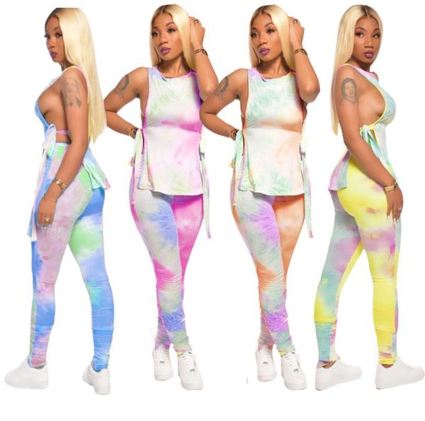 designer women two piece set new printed sleeveless bandage tshirt pleated zipper pencil pants outfits vest leggings casual clothes, Black;gray
designer women two piece set new printed sleeveless bandage tshirt pleated zipper pencil pants outfits vest leggings casual clothes, Black;gray