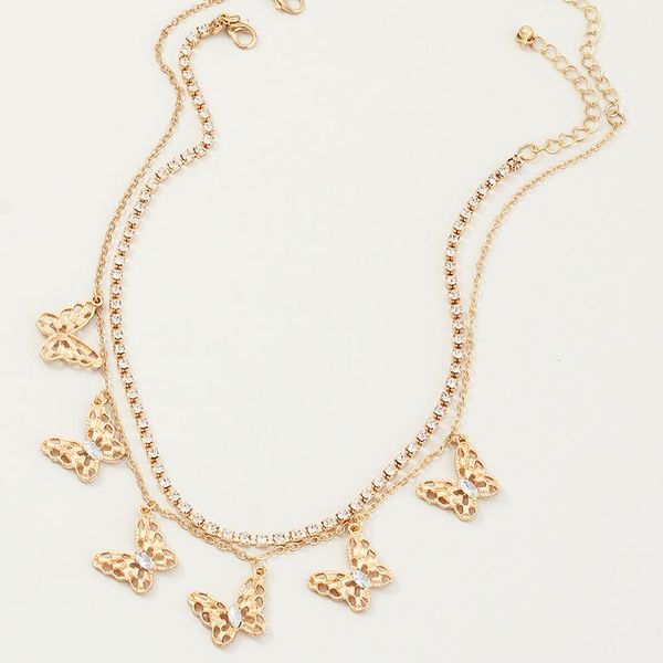 lexie diary 2020 new three-dimensional butterfly necklace choker clavicle chain for women accessory jewelry, Golden;silver
lexie diary 2020 new three-dimensional butterfly necklace choker clavicle chain for women accessory jewelry, Golden;silver