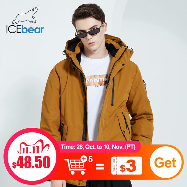 icebear autumn and winter new men's hooded coat warm men's cotton jacket fashion men's clothing mwd20853d 201104, Black
icebear autumn and winter new men's hooded coat warm men's cotton jacket fashion men's clothing mwd20853d 201104, Black