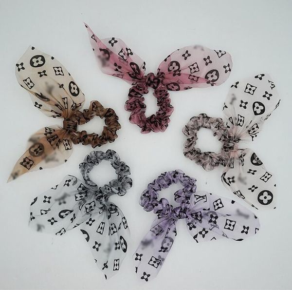 bowknot scrunchies hairbands letter print satin hair bands large intestine hair ties ropes ponytail holder hair accessories brand designs 
bowknot scrunchies hairbands letter print satin hair bands large intestine hair ties ropes ponytail holder hair accessories brand designs