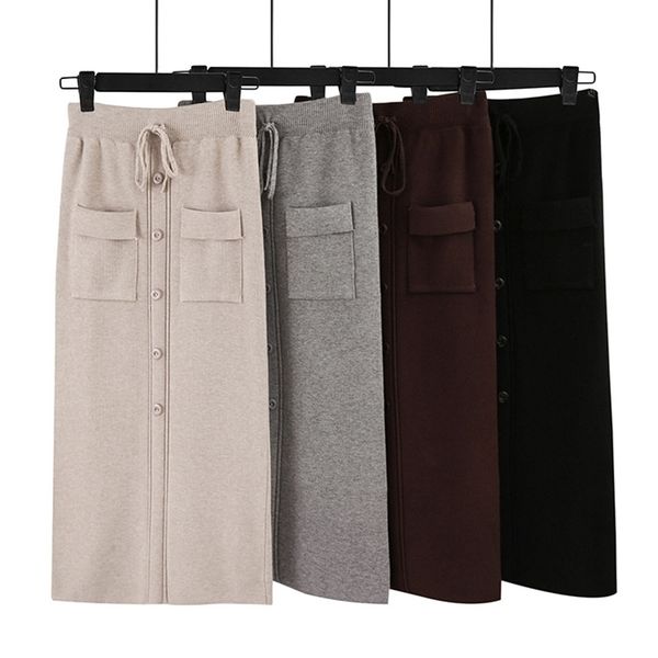 gigogou women elastic waist drawstring skirts knitted medium long skirts autumn winter midi tutu skirt with pocket & button t200106, Black
gigogou women elastic waist drawstring skirts knitted medium long skirts autumn winter midi tutu skirt with pocket & button t200106, Black