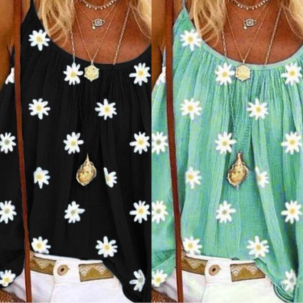 2020 summer camisole new daisy print crew neck suspender t-shirt women's wear 2020 summer camisole vest new daisy print crew neck suspe, White
2020 summer camisole new daisy print crew neck suspender t-shirt women's wear 2020 summer camisole vest new daisy print crew neck suspe, White