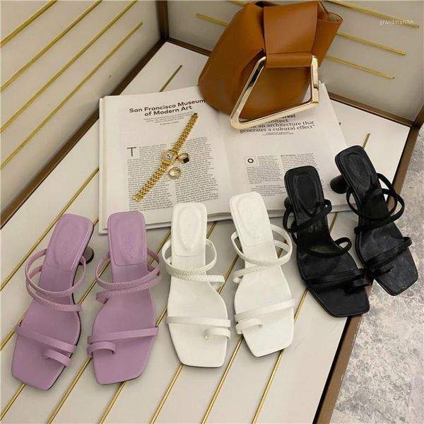 sandals boussac strange heel narrow band slippers women open toe elegant summer separated slides shoes swc09831, Black
sandals boussac strange heel narrow band slippers women open toe elegant summer separated slides shoes swc09831, Black