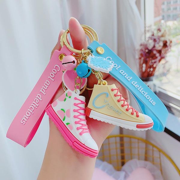 cute cartoon fruit anime sneaker keychains flower doll keychain women girl kid charm phone bag key chain car key ring accessorie, Silver
cute cartoon fruit anime sneaker keychains flower doll keychain women girl kid charm phone bag key chain car key ring accessorie, Silver