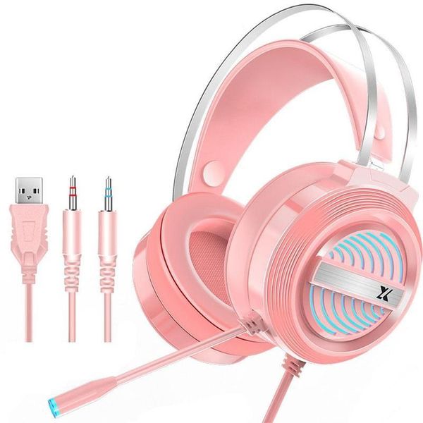 headphone pink e-sports 7.1 channel with wheat wired headset for 7.1 usb sound card deliver for notebook computer mobilephone
headphone pink e-sports 7.1 channel with wheat wired headset for 7.1 usb sound card deliver for notebook computer mobilephone