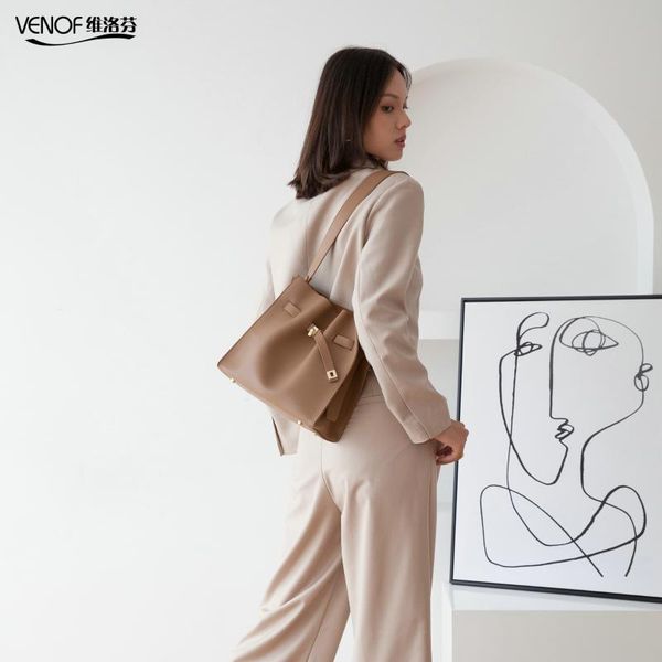 fashion women cowhide bucket bag solid wide straps shoulder bag high-grade compound bags luxury leather crossbody bags for women
fashion women cowhide bucket bag solid wide straps shoulder bag high-grade compound bags luxury leather crossbody bags for women