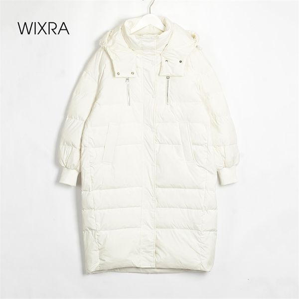 wixra white duck down overcoats womens stylish thick warm winter outwear zipper long jackets soft hooded parkas snow coats 201211, Black
wixra white duck down overcoats womens stylish thick warm winter outwear zipper long jackets soft hooded parkas snow coats 201211, Black