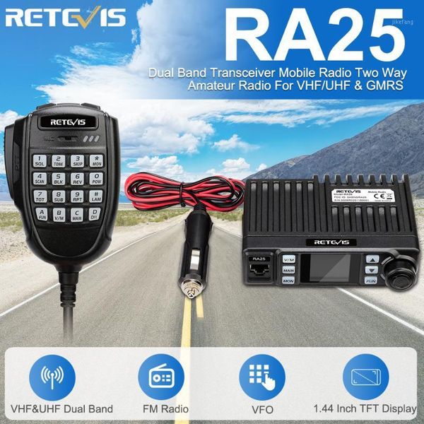 retevis ra25 car mobile radio uv dual band/gmrs tft display 20w walkie talkie for car 500/30ch two-way radio amateur truck1
retevis ra25 car mobile radio uv dual band/gmrs tft display 20w walkie talkie for car 500/30ch two-way radio amateur truck1