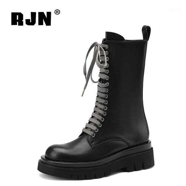 rjn stylish lace-up ankle boots round toe handmade cow leather casual women shoes comfortable platform boots ro2431, Black
rjn stylish lace-up ankle boots round toe handmade cow leather casual women shoes comfortable platform boots ro2431, Black