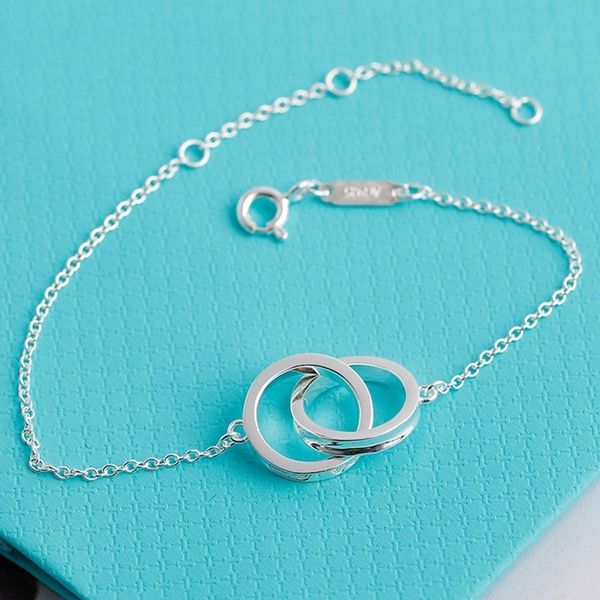 doyubo classical design women pure silver double circle bangles for party lady 925 sterling silver circle charms bracelet vd070 t200423, Black
doyubo classical design women pure silver double circle bangles for party lady 925 sterling silver circle charms bracelet vd070 t200423, Black