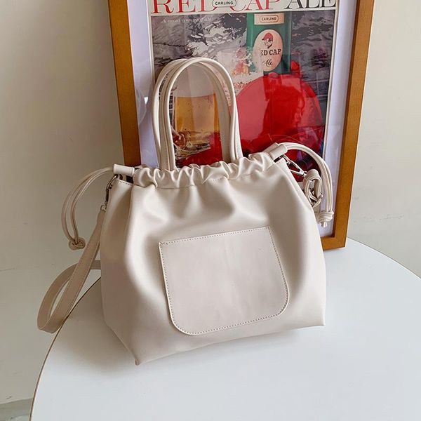 shoulder bags soft pu handbag women casual drawstring totes bag girl large capacity messenger bucket shopping handle
shoulder bags soft pu handbag women casual drawstring totes bag girl large capacity messenger bucket shopping handle