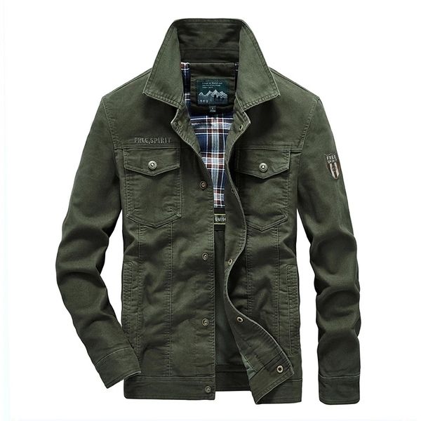 plus size 7xl 8xl military jacket men quality cotton spring autumn mens jackets multi-pockets casual coats male chaquetas hombre 201119, Black;brown
plus size 7xl 8xl military jacket men quality cotton spring autumn mens jackets multi-pockets casual coats male chaquetas hombre 201119, Black;brown