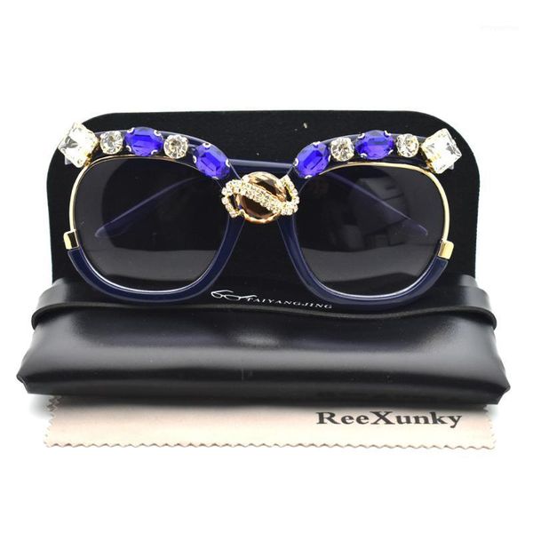 luxury blue rhinestone sunglasses women 2020 fashion oversized cat eye sun glasses vintage shades ladies gradient sunglasses, White;black
luxury blue rhinestone sunglasses women 2020 fashion oversized cat eye sun glasses vintage shades ladies gradient sunglasses, White;black