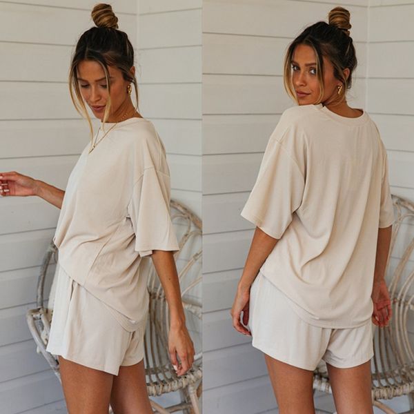 сплошной цвет сыпучих краткостей setfor женщин сплошной цвет свободные футболки шорты костюм костюм брюки suitt футболки брюки setfor женщин, Gray 
сплошной цвет сыпучих краткостей setfor женщин сплошной цвет свободные футболки шорты костюм костюм брюки suitt футболки брюки setfor женщин, Gray