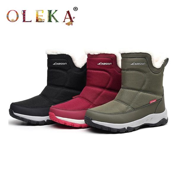 boots oleka mid-calf winter ladies platform totem round toe leisure style snow warm faux wool as276, Black
boots oleka mid-calf winter ladies platform totem round toe leisure style snow warm faux wool as276, Black