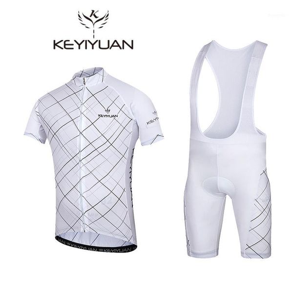 keyiyuan men mtb summer sportswear cycling short sleeve jersey breathable padded (bib) shorts white1, Black;blue
keyiyuan men mtb summer sportswear cycling short sleeve jersey breathable padded (bib) shorts white1, Black;blue