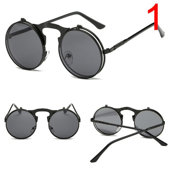 flip male retro steampunk sunglass round up women mens clip on sunglasses metal punk sun glasses new arrival
flip male retro steampunk sunglass round up women mens clip on sunglasses metal punk sun glasses new arrival