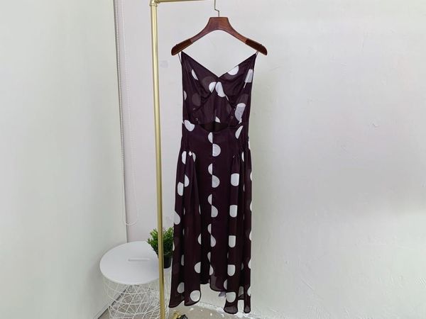 2020 autumn women backless dots prints vest dress female sleeveless fashion dress ddxgz3, Black;gray
2020 autumn women backless dots prints vest dress female sleeveless fashion dress ddxgz3, Black;gray