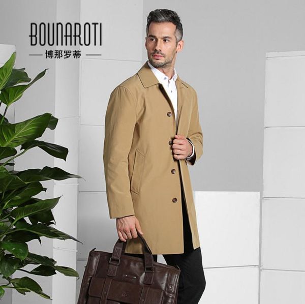 men's trench coats bounaroti brand men slim fit long coat 2021 spring autumn single breasted business casual windbreaker khaki blue 4xl, Tan;black
men's trench coats bounaroti brand men slim fit long coat 2021 spring autumn single breasted business casual windbreaker khaki blue 4xl, Tan;black