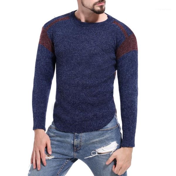 clothes mens contrast color sweater spring autumn panelled long sleeve crew neck sweater male slim fit, White;black
clothes mens contrast color sweater spring autumn panelled long sleeve crew neck sweater male slim fit, White;black