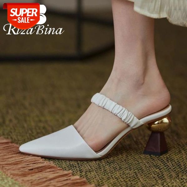rizabina women high heel sandals real leather strange heel women summer shoes fashion sandals party footwear size 33-40 #hl7p, Black
rizabina women high heel sandals real leather strange heel women summer shoes fashion sandals party footwear size 33-40 #hl7p, Black