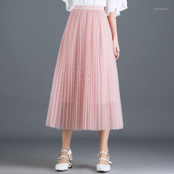 skirts women elastic high waist 2021 spring summer a line mid calf midi long pleated skirt womens beading mesh tulle skirt1, Black
skirts women elastic high waist 2021 spring summer a line mid calf midi long pleated skirt womens beading mesh tulle skirt1, Black