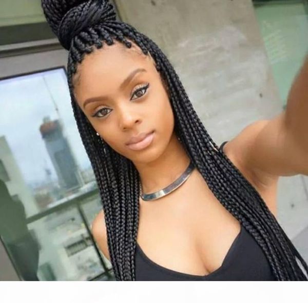 african american braided wigs with baby hair synthetic heat resistant fiber hair lacefront glueless braid lace front wig for black women, Black;brown
african american braided wigs with baby hair synthetic heat resistant fiber hair lacefront glueless braid lace front wig for black women, Black;brown