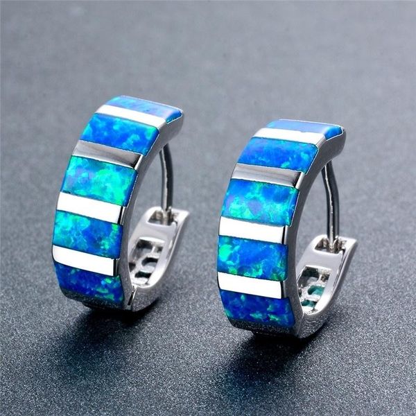 hoop & huggie 2021 fashion personality style female earrings colored round natural fire opal ladies gift party jewelry, Golden;silver
hoop & huggie 2021 fashion personality style female earrings colored round natural fire opal ladies gift party jewelry, Golden;silver
