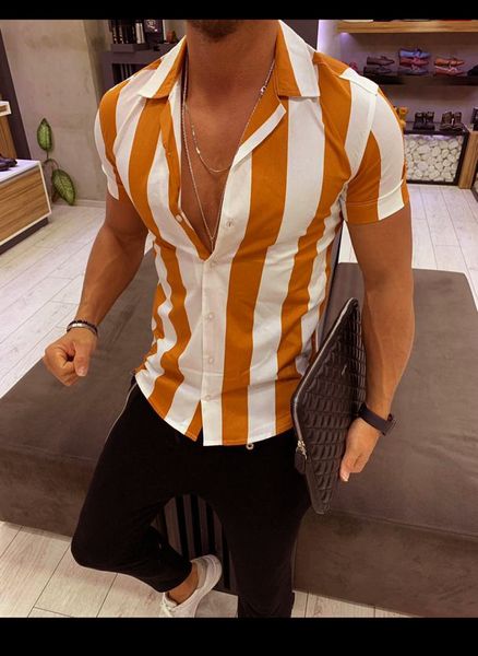 wholesale men's shirt men's short sleeve mercerized cotton stripe colorblock slim shirt men's short sleeve shirt fashion, White;black
wholesale men's shirt men's short sleeve mercerized cotton stripe colorblock slim shirt men's short sleeve shirt fashion, White;black