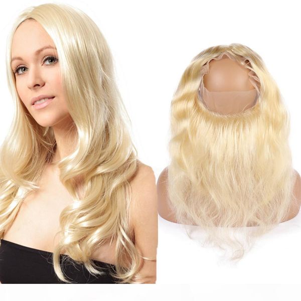 blonde human hair 360 lace frontal pre plucked body wave #613 bleach blonde brazilian hair full frontals 360 band lace closure 22.5x4x2", Black;brown
blonde human hair 360 lace frontal pre plucked body wave #613 bleach blonde brazilian hair full frontals 360 band lace closure 22.5x4x2", Black;brown