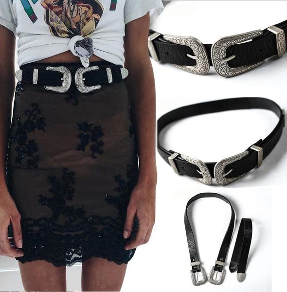 2020 selling modern women lady vintage boho metal leather double buckle waist belt waistband drop shipping, Black;brown
2020 selling modern women lady vintage boho metal leather double buckle waist belt waistband drop shipping, Black;brown