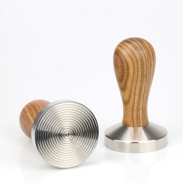 tamper 58mm barista espresso coffee powder bean press hammer tool stainless steel thread base with wooden handle cafe sho q0109
tamper 58mm barista espresso coffee powder bean press hammer tool stainless steel thread base with wooden handle cafe sho q0109