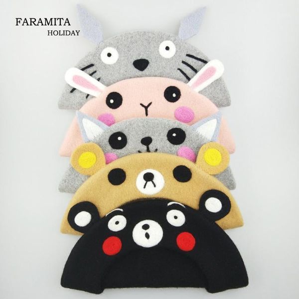 faramita holiday womens cartoon cute girls kids child hand-made wool berets caps hats 2020 new arrival wool felt manual beret1, Blue;gray
faramita holiday womens cartoon cute girls kids child hand-made wool berets caps hats 2020 new arrival wool felt manual beret1, Blue;gray
