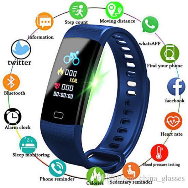 100pcs y5 smart watch blood oxygen heart rate monitor fitness tracker smart wristwatch waterproof sports smart bracelet for iphone android
100pcs y5 smart watch blood oxygen heart rate monitor fitness tracker smart wristwatch waterproof sports smart bracelet for iphone android