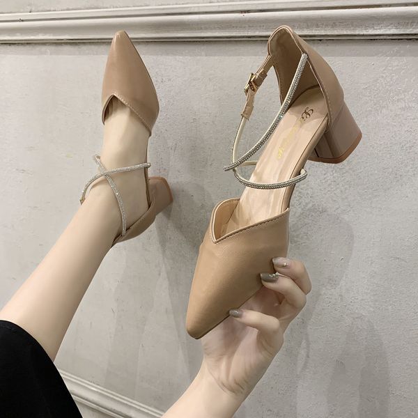 2021 the new crystal bright cross scintillates fashion bombs pointed finger of square foot women's elegant banquet office shoes hb8p, Black
2021 the new crystal bright cross scintillates fashion bombs pointed finger of square foot women's elegant banquet office shoes hb8p, Black