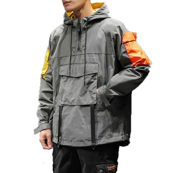 spring hip hop hooded patchwork mens jacket coat male hoodies coats men black couple streetwear hoody bomber jacket m- lj201013, Black;brown
spring hip hop hooded patchwork mens jacket coat male hoodies coats men black couple streetwear hoody bomber jacket m- lj201013, Black;brown