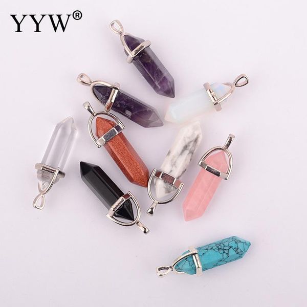 hexagonal column quartz necklaces pendants fashion natural stone pink crystal pendant necklace for women jewelry1, Silver
hexagonal column quartz necklaces pendants fashion natural stone pink crystal pendant necklace for women jewelry1, Silver