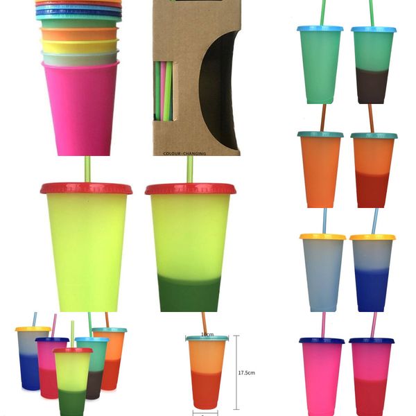 temperature color cup reusable magic coffee 24oz mug plastic drinking tumblers with lid and straw epacket ufhf
temperature color cup reusable magic coffee 24oz mug plastic drinking tumblers with lid and straw epacket ufhf