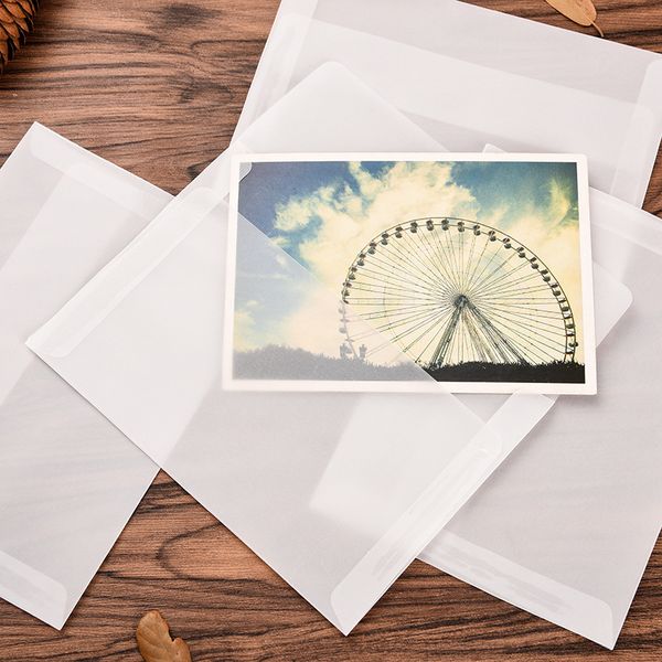 10 pcs/lot Korea Vintage Blank Translucent Vellum Paper Envelopes 17.5*12.5cm DIY Lovely Gifts Wallet Envelope Stationery
10 pcs/lot Korea Vintage Blank Translucent Vellum Paper Envelopes 17.5*12.5cm DIY Lovely Gifts Wallet Envelope Stationery