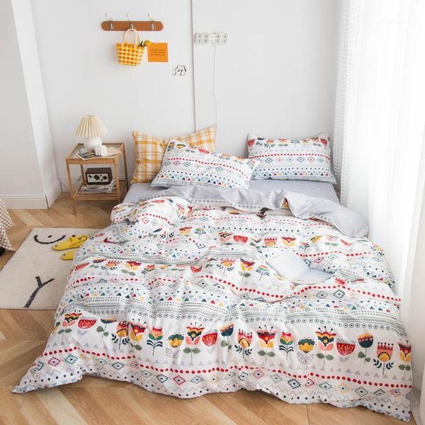 bonenjoy bedding set pure cotton single/ size bed linen sets bohemia style juego de cama duvet cover set with pillowcase1
bonenjoy bedding set pure cotton single/ size bed linen sets bohemia style juego de cama duvet cover set with pillowcase1